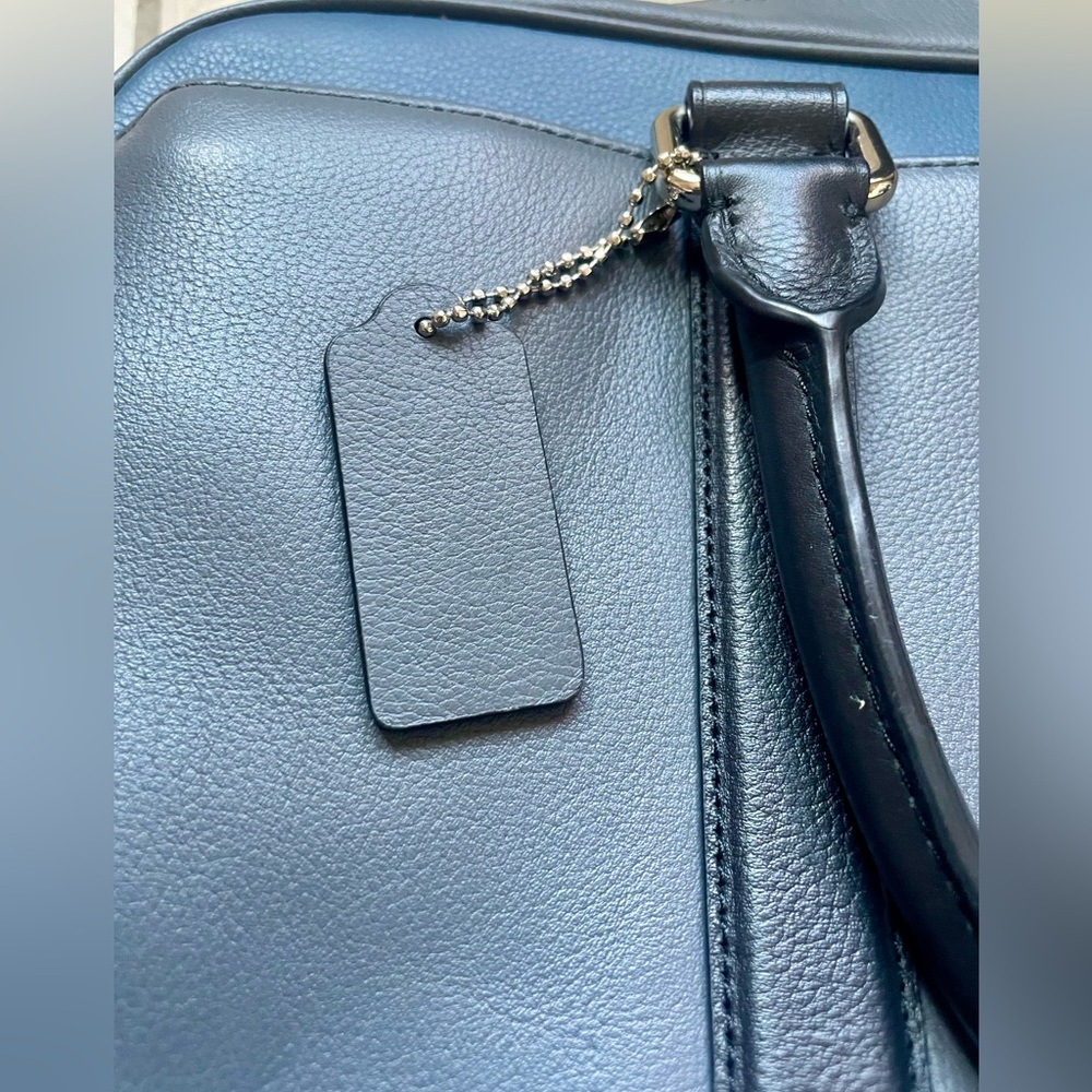 SOLD. Coach Perry Slim Briefcase # F56018 14. 5 L x 10.5 H - Picture 7 of 10